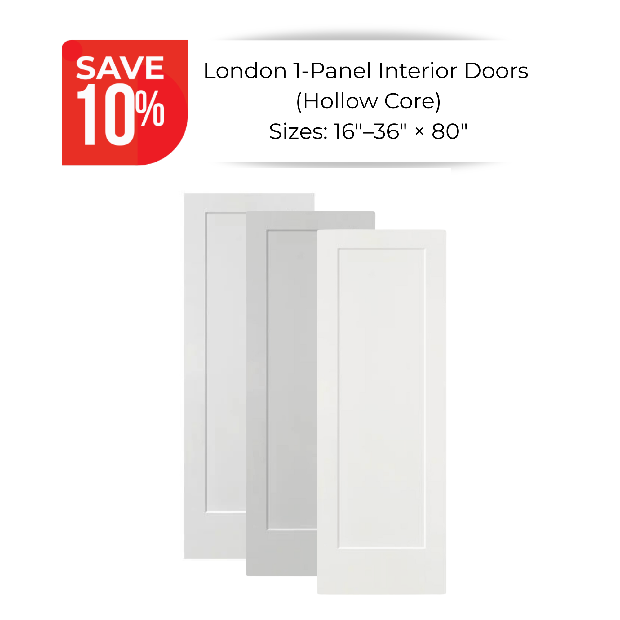 Sale Masonite London Park Moulded Panel Interior Door Masonite London Park Moulded Panel Interior Door