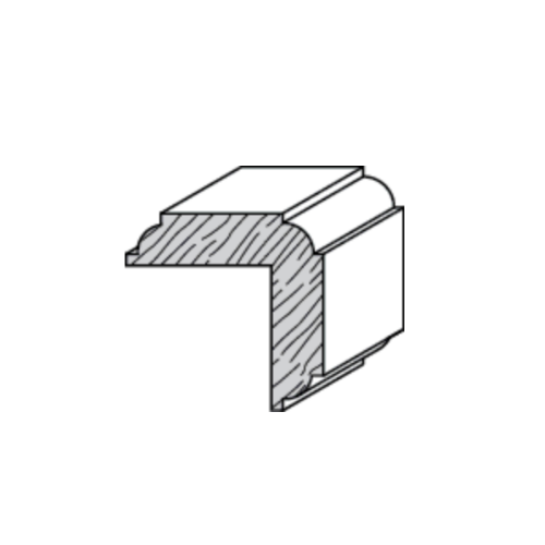 1-1/16" Maple Outside Corner – Colonial