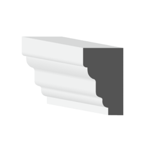 1-1/8" x 1-7/8" Maple Crown Moulding