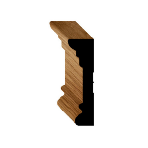 3-3/4" Oak Door Cap