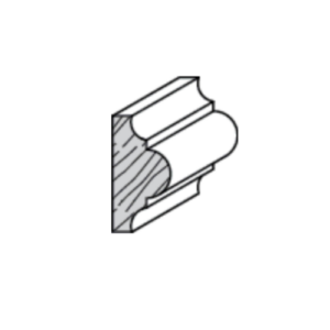 3/8" x 3/4" Oak Cabinet Moulding