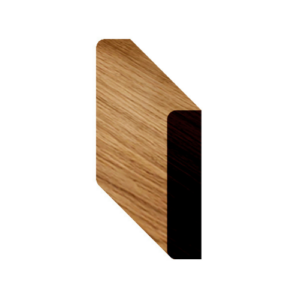 5/16" x 2-1/8" Oak Burlap Moulding